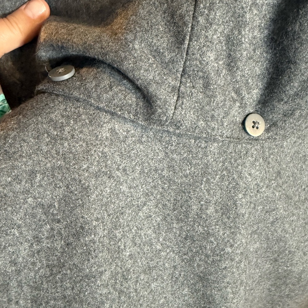 Tower by London Fog Women’s Grey Wool Coat - Picture 8 of 9